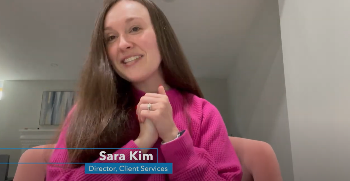 Sara Kim, Director, Client Services
